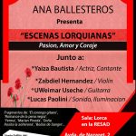 Dossier espectáculo «Escenas lorquianas» Dossier espectáculo «Escenas lorquianas»